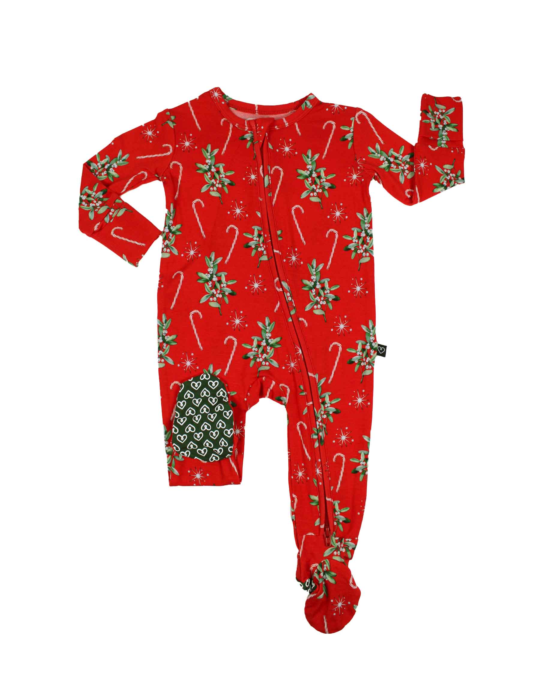 Ivy Zippered Footie