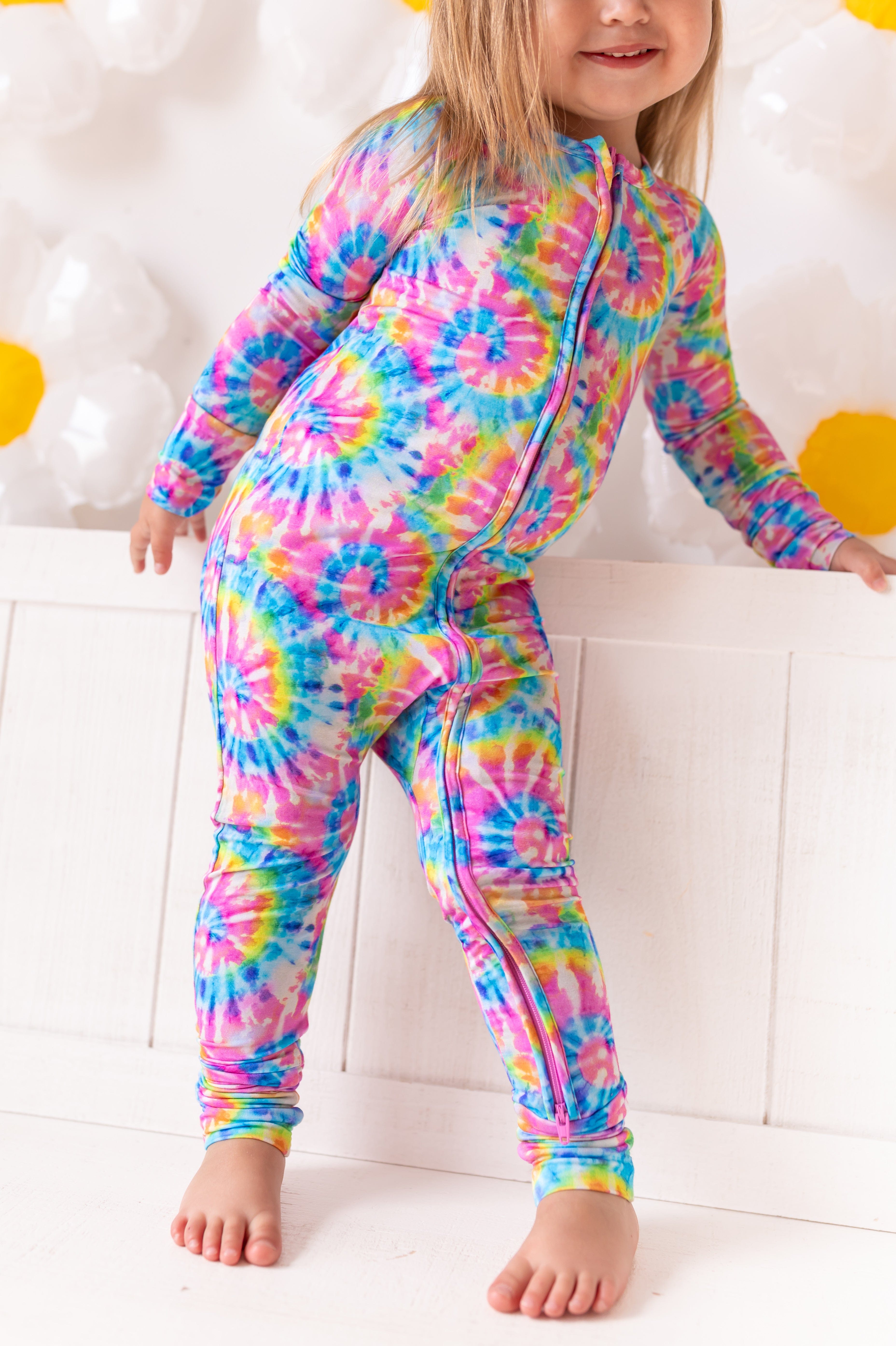 Rainbow tie dye jumpsuit hotsell