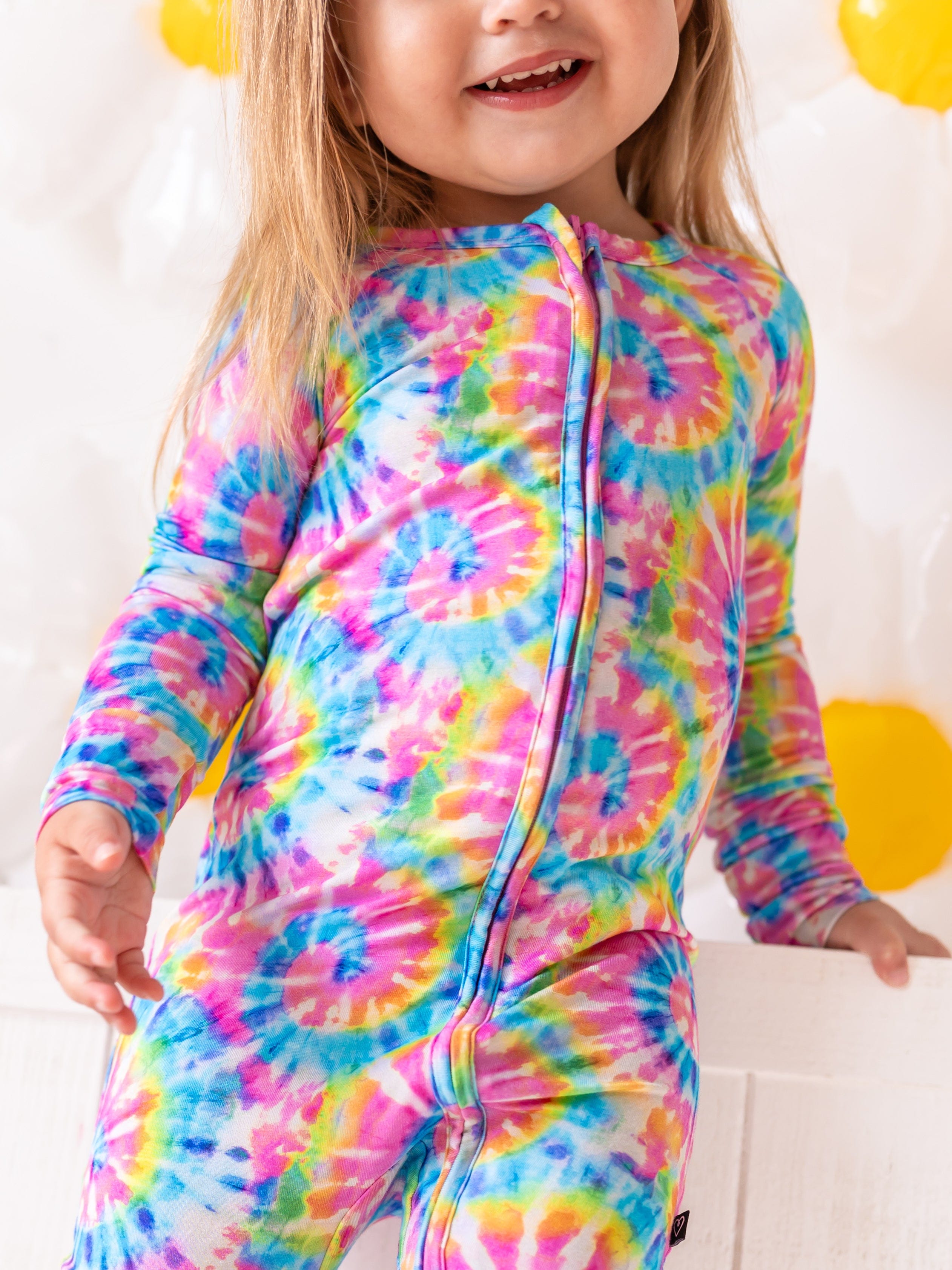 Rainbow Tie Dye Convertible Romper