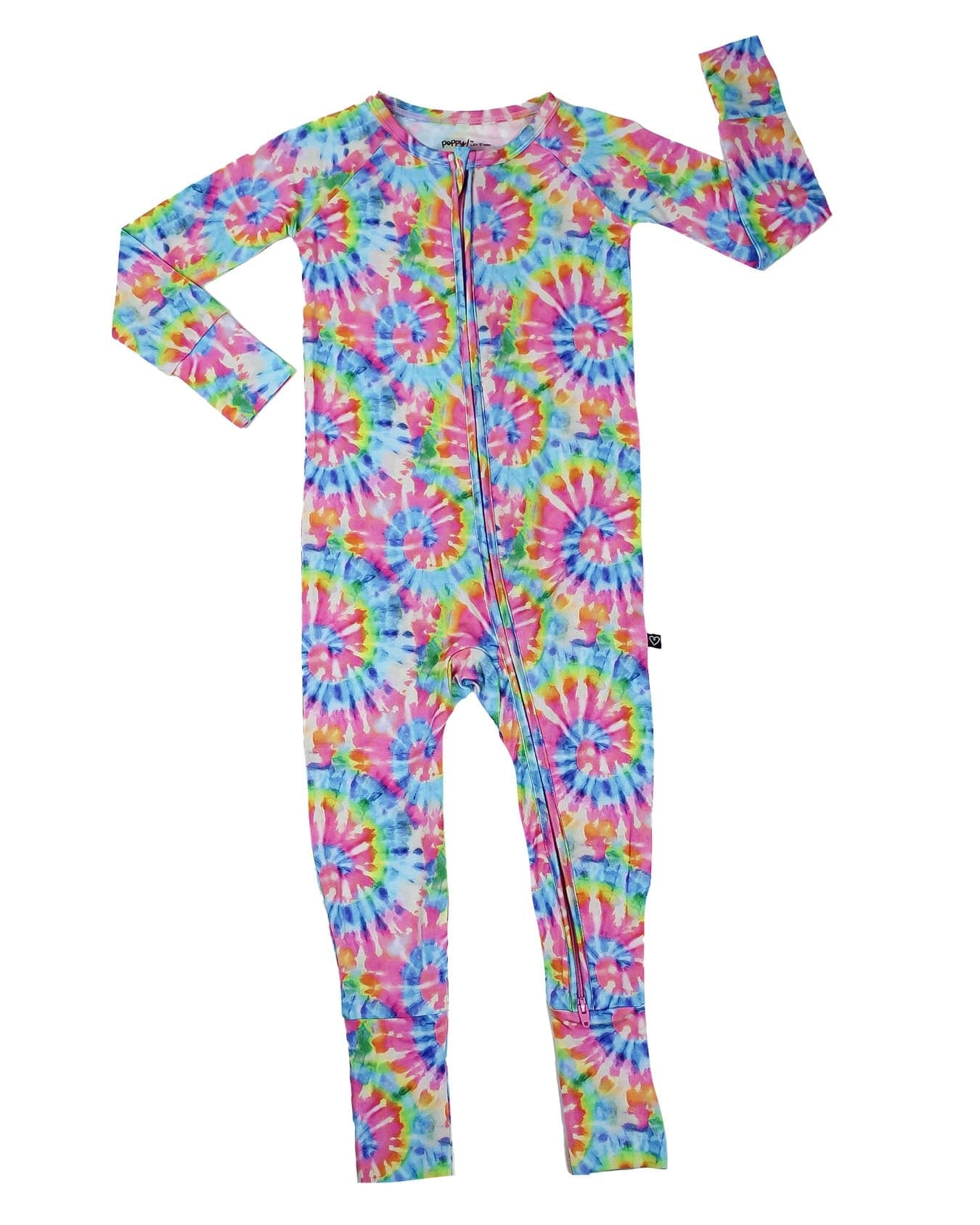 Rainbow Tie Dye Convertible Romper