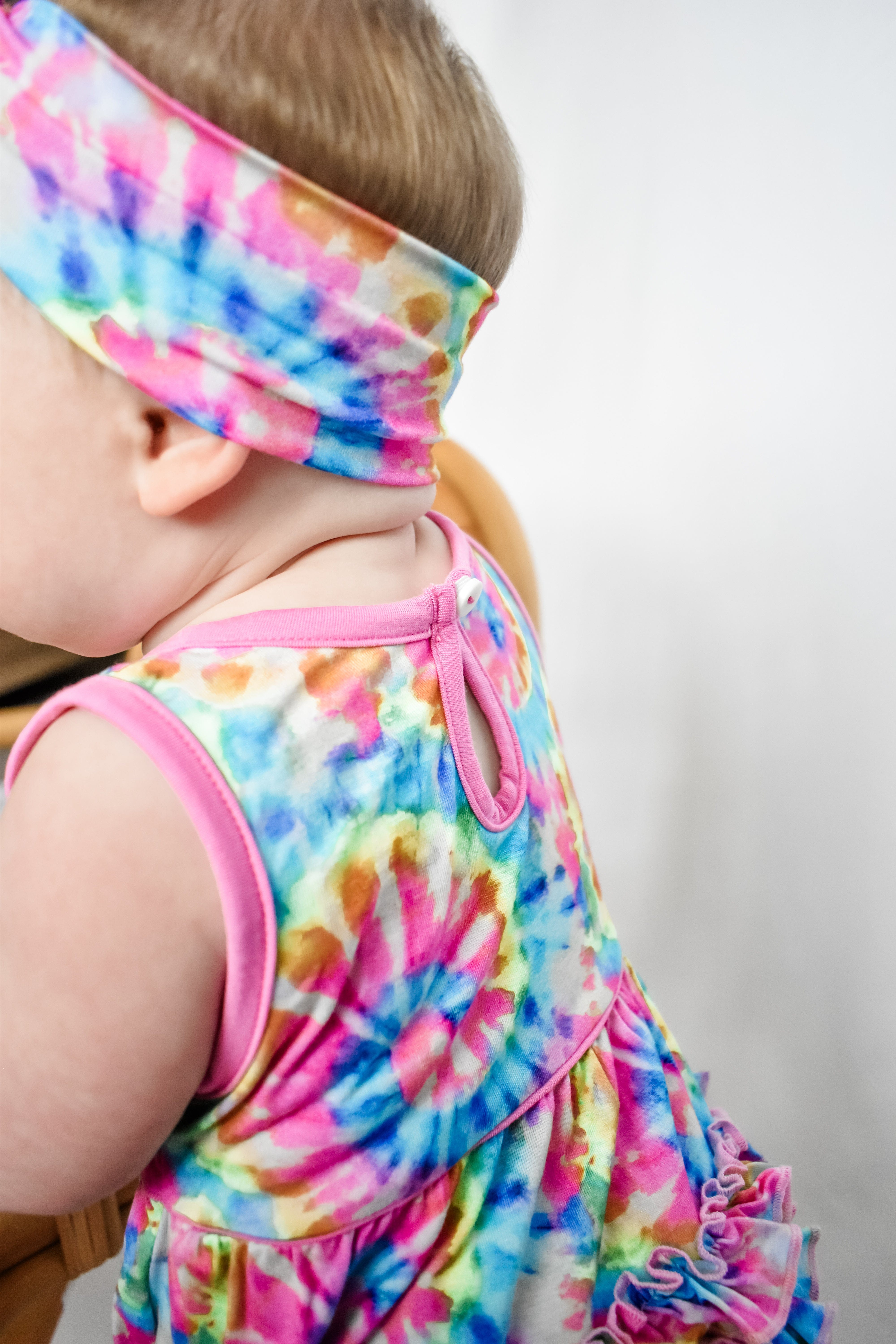 Rainbow Tie Dye Headband