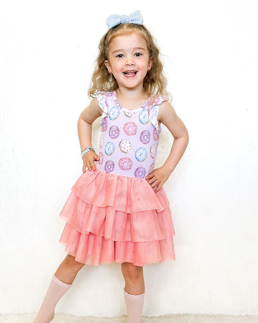 Donuts Tutu Tulle Dress-Bambooclothing- Lev Baby ™