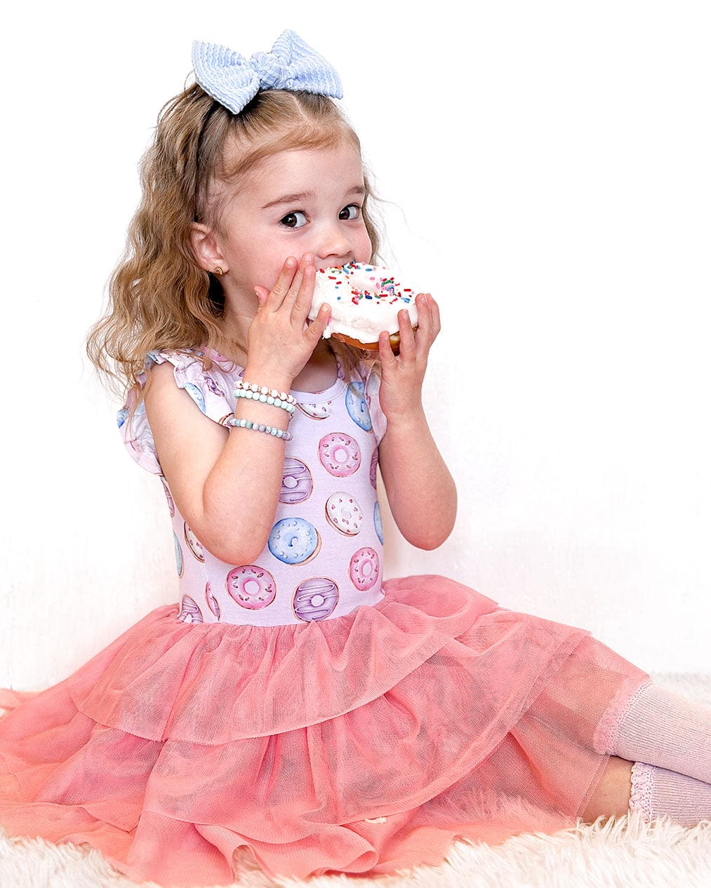 Donuts Tutu Tulle Dress-Bambooclothing- Lev Baby ™