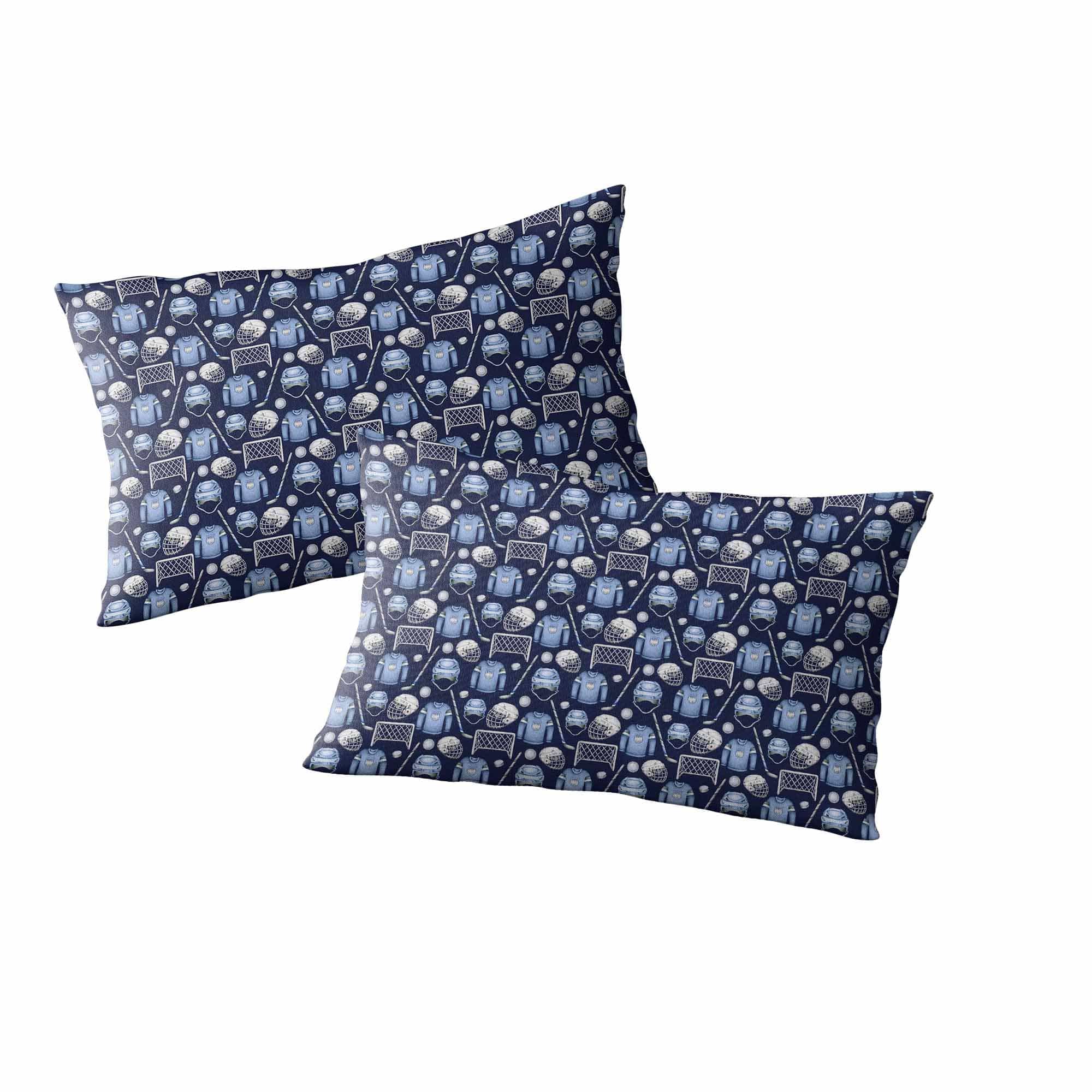 Hockey Pillowcases: Set of 2