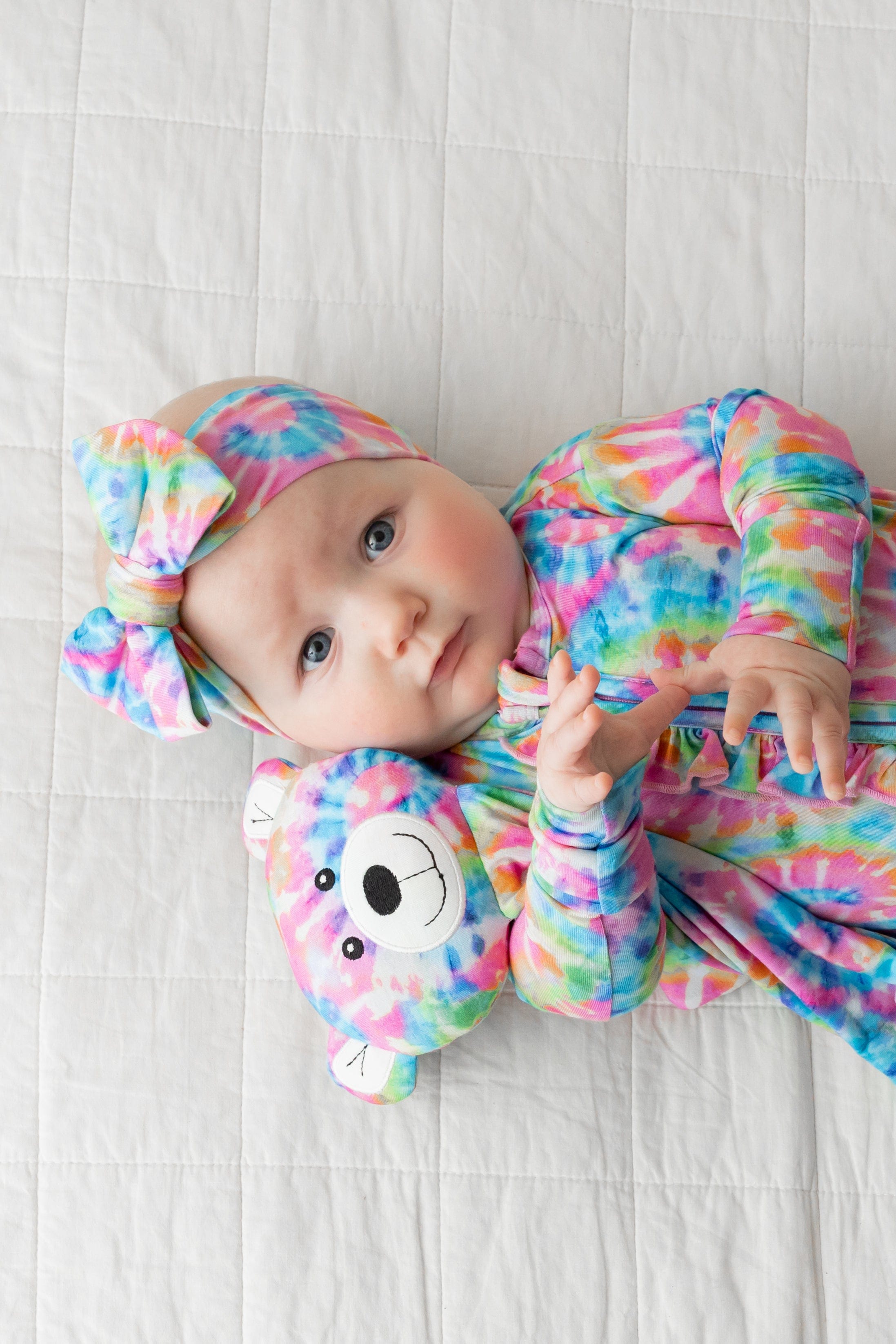 Rainbow Tie Dye Headband