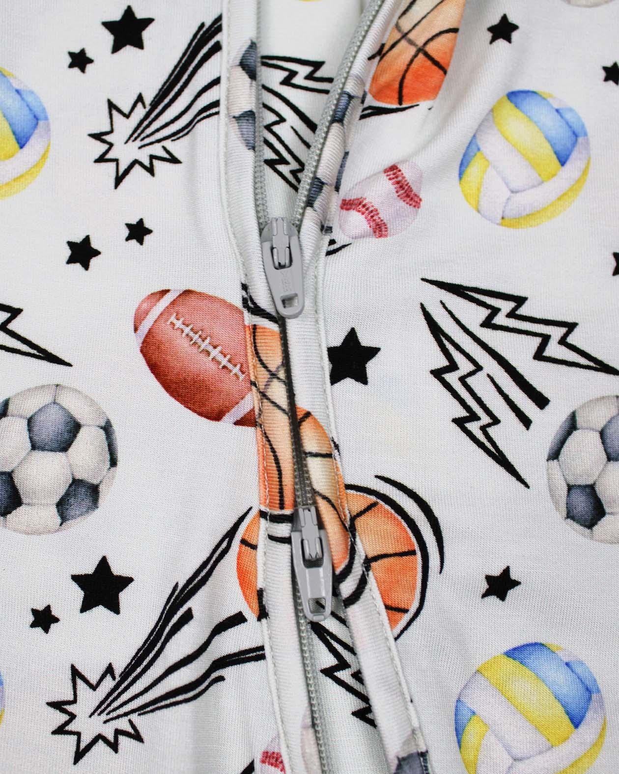 Mike Zippered Footie