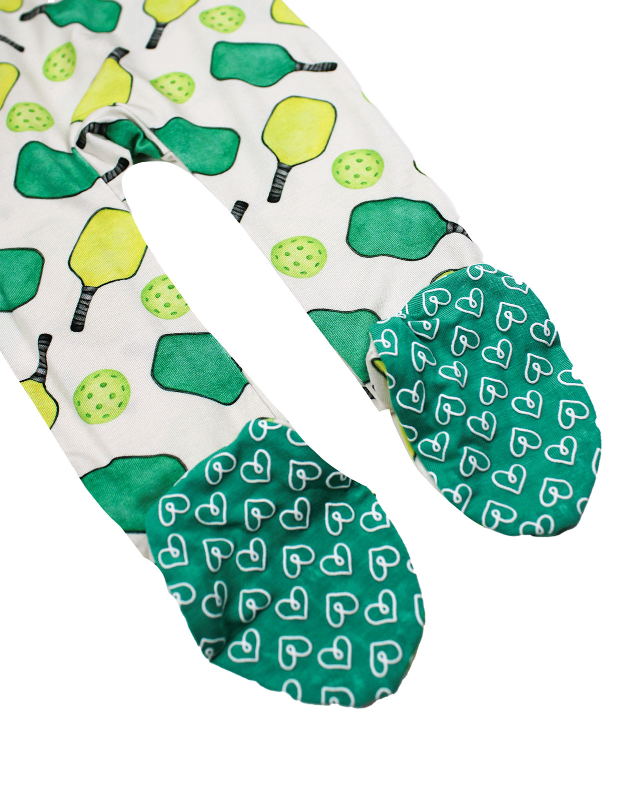 Pickleball Zippered Footie