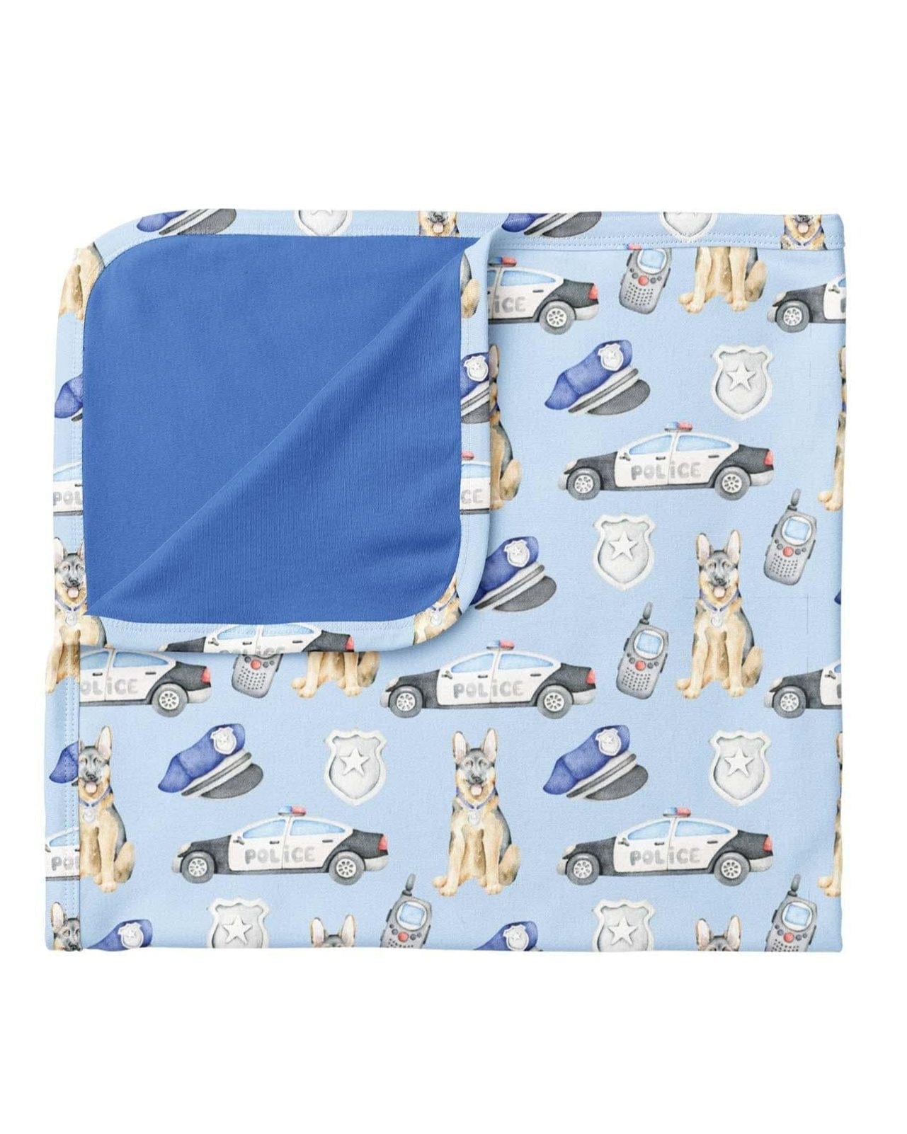 Police Theme store Baby Blanket Navy Baby Blanket Police Theme Blanket Daddy's Little Rookie Policeman Blanket Police Baby Blanket Back the Blue