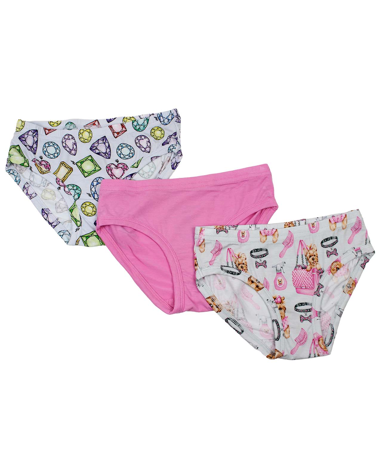 Ruby/Pink/Chloe Panty Set: Pack of 3