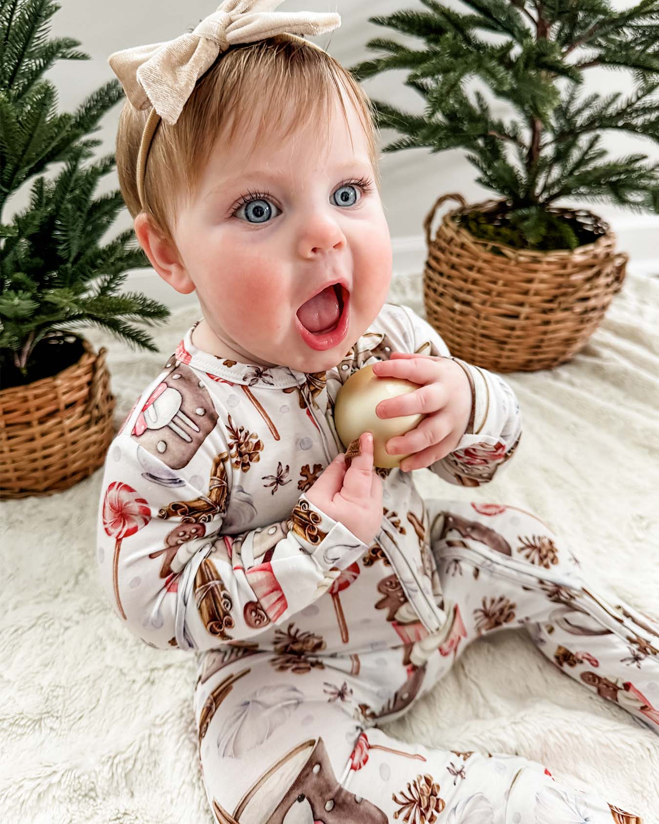 Joy Zippered Footie-[Black Friday Christmas Bamboo Pajamas Deals ]-Lev Baby ™