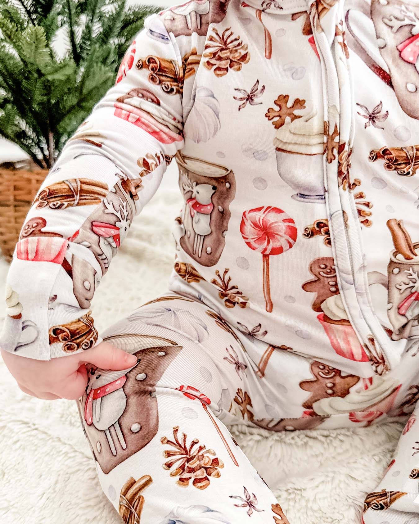 Joy Zippered Footie-[Black Friday Christmas Bamboo Pajamas Deals ]-Lev Baby ™