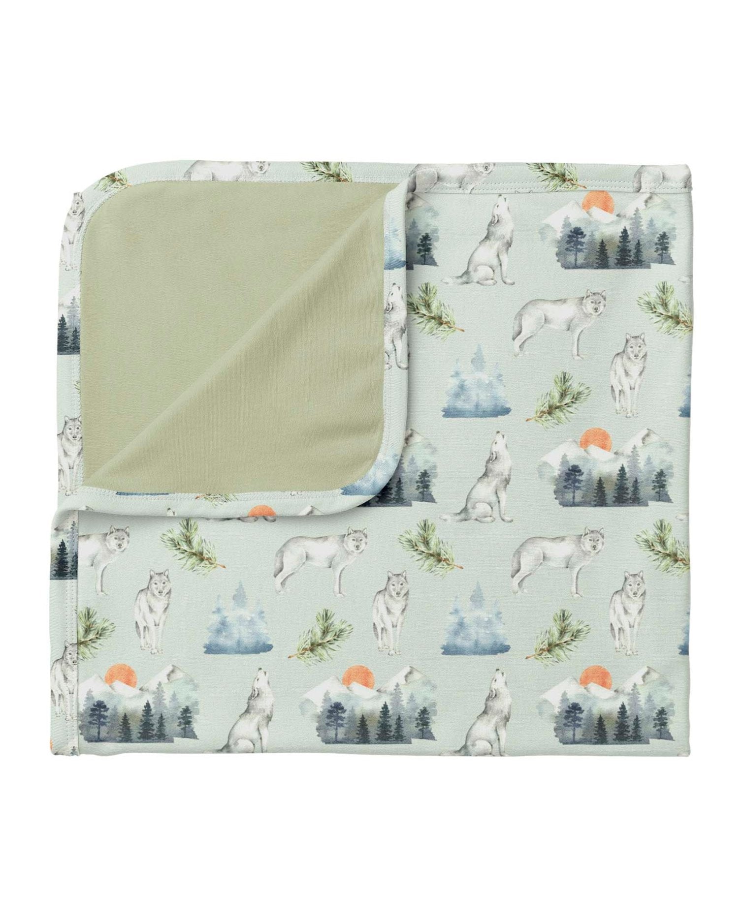 Lev baby Wolf Blanket