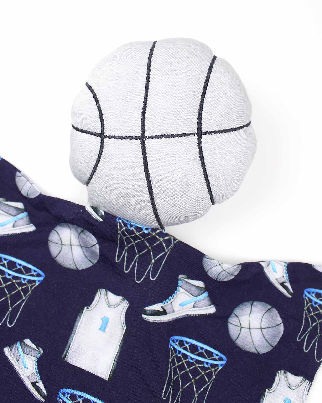 Baby Sport Bundle - Set of 4- Duncan Footie+ Solid Slate Footie +Mike Footie+ Duncan Toy Lovey