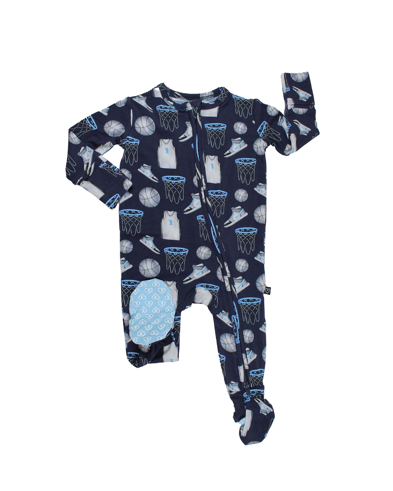 Baby Sport Bundle - Set of 4- Duncan Footie+ Solid Slate Footie +Mike Footie+ Duncan Toy Lovey